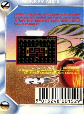Monkeynuts (1988)(Bug-Byte) box cover back